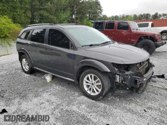 2015 Dodge Journey Crossroad with VIN 3C4PDCGB3FT755215, listed as a Copart auction lot 51896735 with 159,342 mi miles and Salvage Title. Bid and sale history available at DreamBid. Image 4.
