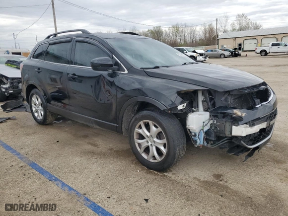 2012 Mazda CX-9 Touring with VIN JM3TB3CAXC0335615, listed as a Copart auction lot 50705145 with 228,482 mi miles and Salvage Title. Bid and sale history available at carsss.com. Image 4.