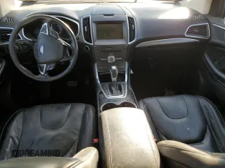 2017 Ford Edge Titanium with VIN 2FMPK4K91HBB91140, listed as a Copart auction lot 45295985 with 139,070 mi miles and Salvage Title. Bid and sale history available at carsss.com. Image 8.