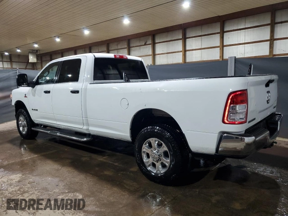 2023 Ram 2500 Big Horn with VIN 3C6UR5JL1PG632578, listed as a Copart auction lot 86005224 with 72,822 mi miles and Clean title. Bid and sale history available at DreamBid. Image 2.