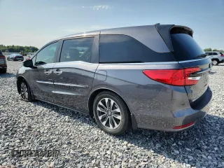 2023 Honda Odyssey EX-L с VIN 5FNRL6H61PB052646, выставлен на аукционе Copart как лот 57746825 с пробегом 19 949 миль миль и Списание • Salvage title. История ставок и продаж доступна на DreamBid. Изображение 2.