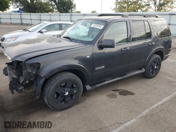 2007 Ford Explorer XLT with VIN 1FMEU73867UA35628, listed as a Copart auction lot 71229704 with 120,473 mi miles and Salvage Title. Bid and sale history available at carsss.com. Image 1.