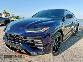 2019 Lamborghini Urus z VIN ZPBUA1ZL7KLA02968, wystawiony jako Copart lot #60992945 z przebiegiem 9 750 mil mil oraz Szkoda całkowita • Salvage title. Historia ofert i sprzedaży dostępna na DreamBid. Obrazek 2.