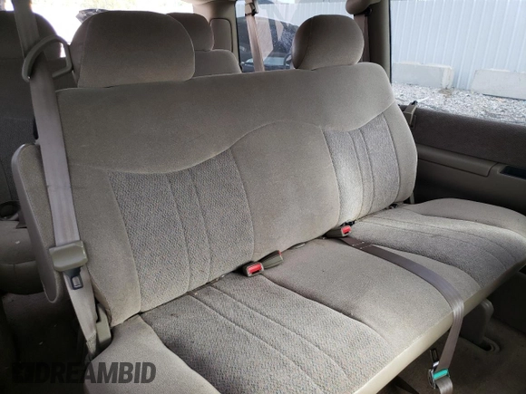 2003 GMC Safari z VIN 1GKDM19X23B509936, wystawiony jako Copart lot #74630664 z przebiegiem 168 970 mil mil oraz Nie do naprawy • Non repairable. Historia ofert i sprzedaży dostępna na DreamBid. Obrazek 11.
