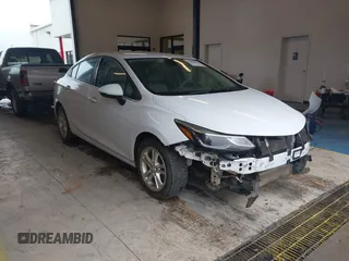 2017 Chevrolet Cruze LT with VIN 1G1BE5SM5H7215831, listed as a IAAI auction lot 41318984 with 123,091 mi miles and . Bid and sale history available at DreamBid. Image 1.