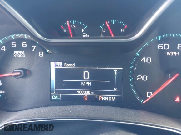 2018 Chevrolet Impala LT with VIN 1G1105SA6JU137163, listed as a IAAI auction lot 41974788 with 108,388 mi miles and . Bid and sale history available at DreamBid. Image 15.