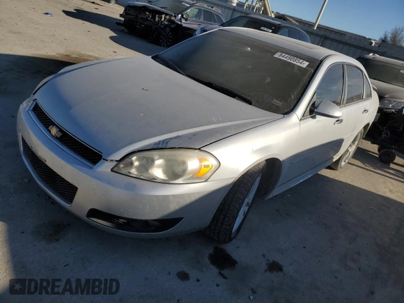 2012 Chevrolet Impala LTZ with VIN 2G1WC5E32C1171240, listed as a Copart auction lot 84490854 with 193,799 mi miles and Salvage Title. Bid and sale history available at DreamBid. Image 1.