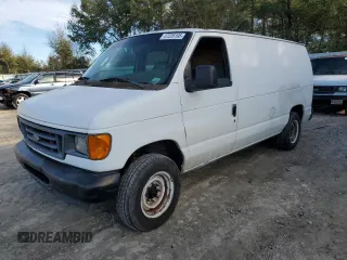 2007 Ford Econoline Cargo Commercial with VIN 1FTNE14W37DA49384, listed as a Copart auction lot 47226195 with Not Provided miles and Clean Title. Bid and sale history available at DreamBid. Image 1.