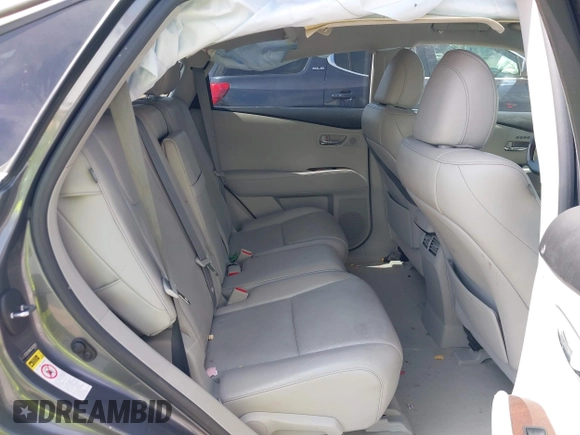 2012 Lexus RX with VIN 2T2ZK1BA6CC083985, listed as a IAAI auction lot 41803485 with 171,013 mi miles and . Bid and sale history available at carsss.com. Image 8.