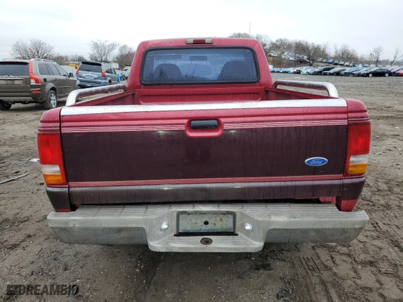 1995 Ford Ranger Splash with VIN 1FTCR10A8SUB40715, listed as a Copart auction lot 49544285 with 251,703 mi miles and Clean Title. Bid and sale history available at carsss.com. Image 6.