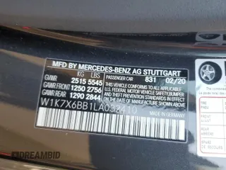 2020 Mercedes-Benz AMG GT 53 z VIN W1K7X6BB1LA032410, wystawiony jako Copart lot #84822884 z przebiegiem 33 314 mil mil oraz Szkoda całkowita • Salvage title. Historia ofert i sprzedaży dostępna na DreamBid. Obrazek 12.