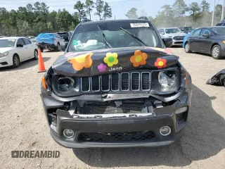 2020 Jeep Renegade Latitude with VIN ZACNJABBXLPM04037, listed as a Copart auction lot 56849225 with 30,738 mi miles and Salvage title. Bid and sale history available at DreamBid. Image 5.