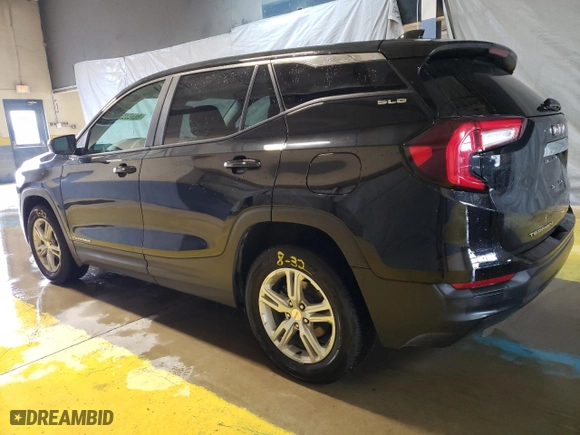 2022 GMC Terrain SLE with VIN 3GKALTEV8NL172647, listed as a Copart auction lot 52434345 with 236,584 mi miles and Clean Title. Bid and sale history available at carsss.com. Image 2.