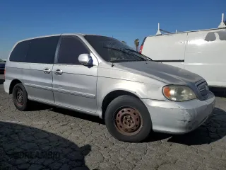 2004 Kia Sedona LX with VIN KNDUP131746573472, listed as a Copart auction lot 80593594 with 187,905 mi miles and Clean Title. Bid and sale history available at carsss.com. Image 4.