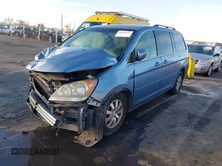 2008 Honda Odyssey EX-L with VIN 5FNRL38728B058173, listed as a IAAI auction lot 38255874 with Not Provided miles and . Bid and sale history available at DreamBid. Image 2.