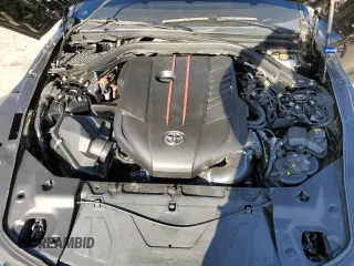 2020 Toyota GR Supra 3.0 with VIN WZ1DB4C04LW029695, listed as a Copart auction lot 50001135 with 54,347 mi miles and Salvage Title. Bid and sale history available at carsss.com. Image 11.