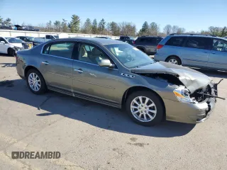 2011 Buick Lucerne CXL with VIN 1G4HC5EM0BU128524, listed as a Copart auction lot 50221235 with 85,485 mi miles and Salvage Title. Bid and sale history available at carsss.com. Image 4.
