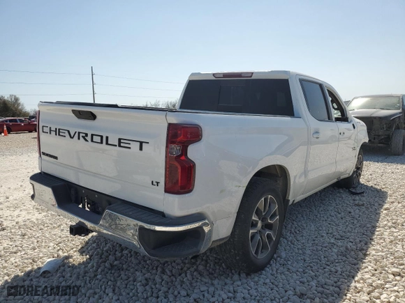 2019 Chevrolet Silverado 1500 LT with VIN 3GCPWCED0KG282052, listed as a Copart auction lot 48392005 with 106,567 mi miles and Salvage Title. Bid and sale history available at carsss.com. Image 3.