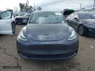 2020 Tesla Model Y Long Range with VIN 5YJYGDEFXLF001469, listed as a IAAI auction lot 41715853 with 34,483 mi miles. Bid and sale history available at carsss.com. Image 12.