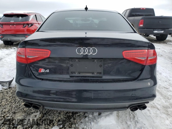 2015 Audi S4 Premium Plus with VIN WAUBGAFL9FA097520, listed as a Copart auction lot 38242984 with 68,595 mi miles and Salvage Title. Bid and sale history available at carsss.com. Image 6.
