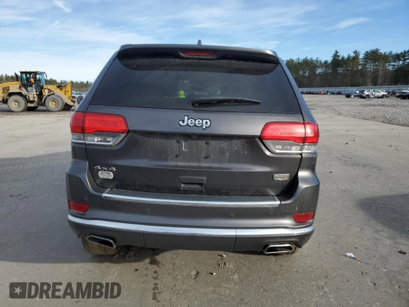 2019 Jeep Grand Cherokee Summit with VIN 1C4RJFJT5KC641873, listed as a Copart auction lot 84679674 with 86,341 mi miles and Salvage Title. Bid and sale history available at carsss.com. Image 6.
