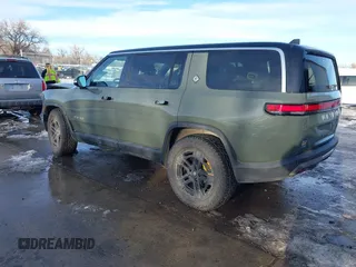 2024 Rivian R1S Launch Edition with VIN 7PDSGABL1RN035074, listed as a IAAI auction lot 41276556 with Not Provided miles. Bid and sale history available at carsss.com. Image 3.