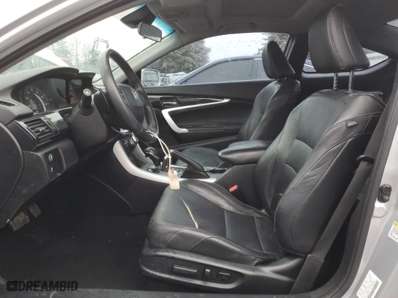 2014 Honda Accord Coupe EX-L with VIN 1HGCT2B86EA007105, listed as a Copart auction lot 44216105 with 107,552 mi miles and Salvage Title. Bid and sale history available at carsss.com. Image 7.