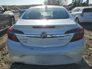 2017 Buick Regal Premium II with VIN 2G4GR5GX1H9125512, listed as a Copart auction lot 81146814 with 69,692 mi miles and Salvage Title. Bid and sale history available at carsss.com. Image 6.