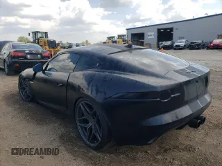 2017 Jaguar F-Type with VIN SAJWB6A64H8K38118, listed as a Copart auction lot 66605794 with 48,805 mi miles and Salvage Title. Bid and sale history available at DreamBid. Image 2.