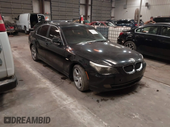 2008 BMW 5 Series 535i with VIN WBANW13568CZ79001, listed as a IAAI auction lot 41619472 with 149,148 mi miles and . Bid and sale history available at carsss.com. Image 1.