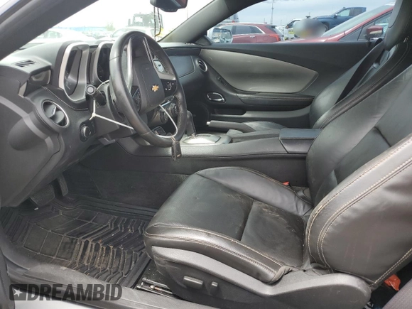 2012 Chevrolet Camaro 2LT with VIN 2G1FC1E31C9210250, listed as a Copart auction lot 58250935 with 146,500 mi miles and Salvage title. Bid and sale history available at DreamBid. Image 7.