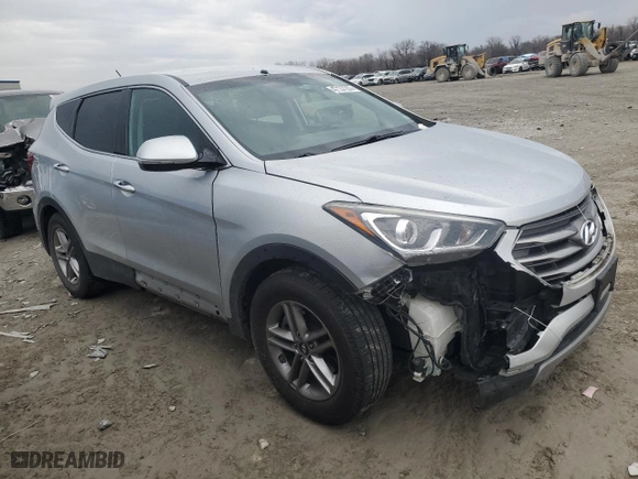 2018 Hyundai Santa Fe Sport 2.4L with VIN 5XYZT3LB2JG525490, listed as a Copart auction lot 47137205 with 117,336 mi miles and Salvage Title. Bid and sale history available at carsss.com. Image 4.