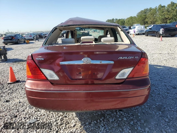 2000 Toyota Avalon XL with VIN 4T1BF28B3YU052196, listed as a Copart auction lot 52336615 with Not Provided miles and Non Repairable. Bid and sale history available at DreamBid. Image 6.