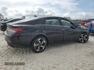 2023 Hyundai Elantra Limited z VIN KMHLP4AG4PU533866, wystawiony jako Copart lot #54982295 z przebiegiem 47 309 mil mil oraz Nie do naprawy • Non repairable. Historia ofert i sprzedaży dostępna na DreamBid. Obrazek 3.