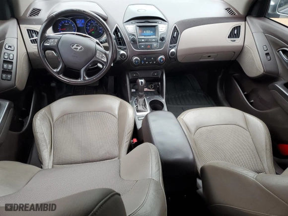 2015 Hyundai Tucson SE with VIN KM8JU3AG1FU091833, listed as a Copart auction lot 44703665 with 70,298 mi miles and Salvage Title. Bid and sale history available at carsss.com. Image 8.