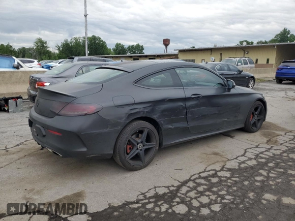 2018 Mercedes-Benz C 300 with VIN WDDWJ4KB6JF676292, listed as a Copart auction lot 62071375 with 89,615 mi miles and Salvage title. Bid and sale history available at DreamBid. Image 3.