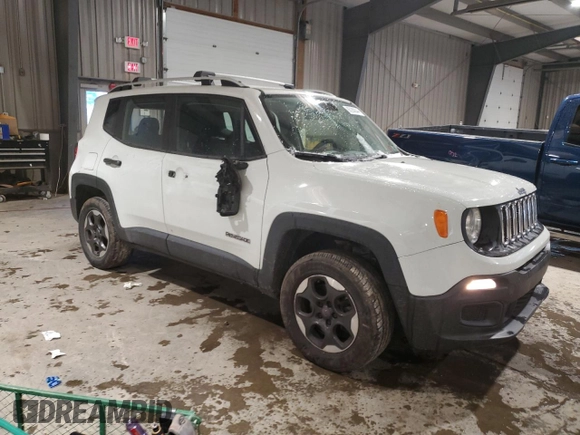 2015 Jeep Renegade Sport with VIN ZACCJBAH0FPB65139, listed as a Copart auction lot 86280044 with 99,679 mi miles and Salvage Title. Bid and sale history available at DreamBid. Image 4.