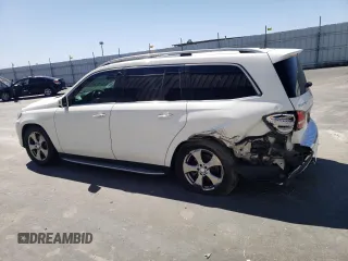 2017 Mercedes-Benz GLS 450 with VIN 4JGDF6EE5HA923180, listed as a Copart auction lot 54255004 with 79,693 mi miles and Salvage Title. Bid and sale history available at DreamBid. Image 2.