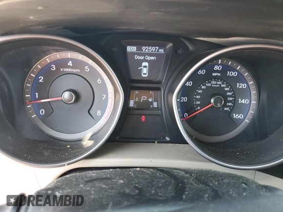 2015 Hyundai Elantra GT with VIN KMHD35LH4FU247154, listed as a Copart auction lot 68653354 with 92,597 mi miles and Salvage Title. Bid and sale history available at carsss.com. Image 9.