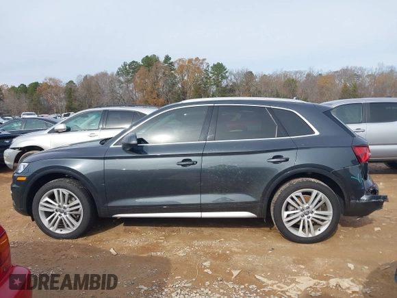 2019 Audi Q5 Prestige with VIN WA1CNAFY2K2023587, listed as a IAAI auction lot 41059294 with 54,591 mi miles. Bid and sale history available at carsss.com. Image 14.