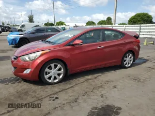 2013 Hyundai Elantra Limited z VIN 5NPDH4AE5DH280664, wystawiony jako Copart lot #58340295 z przebiegiem 74 615 mil mil oraz Szkody całkowita. Historia ofert i sprzedaży dostępna na DreamBid. Obrazek 1.