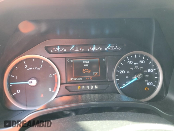 2021 Ford F-450 XL with VIN 1FT8W4DT7MEC33766, listed as a Copart auction lot 58484965 with 95,345 mi miles and Clean title. Bid and sale history available at DreamBid. Image 9.