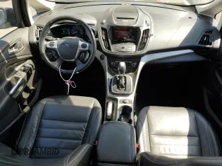 2015 Ford C-Max Energi SEL with VIN 1FADP5CU2FL110912, listed as a Copart auction lot 65751354 with 168,637 mi miles and Salvage Title. Bid and sale history available at carsss.com. Image 8.