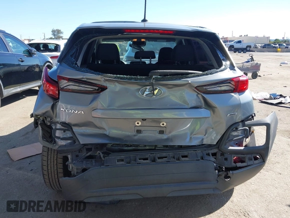 2020 Hyundai Kona SE with VIN KM8K1CAA0LU483447, listed as a IAAI auction lot 41866272 with 89,708 mi miles and . Bid and sale history available at carsss.com. Image 16.
