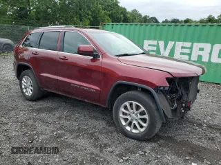 2021 Jeep Grand Cherokee Laredo X with VIN 1C4RJFAG4MC509936, listed as a Copart auction lot 62006885 with 44,271 mi miles and Salvage title. Bid and sale history available at DreamBid. Image 4.