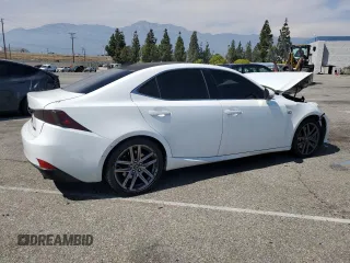 2016 Lexus IS 200t with VIN JTHBA1D27G5002704, listed as a Copart auction lot 52752465 with 84,357 mi miles and Salvage Title. Bid and sale history available at DreamBid. Image 3.