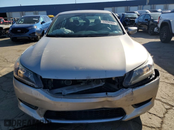 2014 Honda Accord Sport with VIN 1HGCR2F52EA281142, listed as a Copart auction lot 53998905 with 59,808 mi miles and Salvage Title. Bid and sale history available at carsss.com. Image 5.