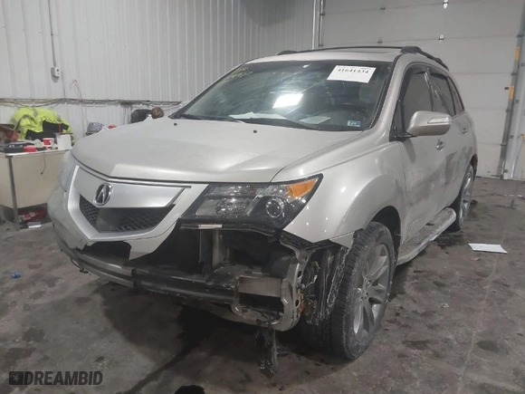 2012 Acura MDX Advance Pkg with VIN 2HNYD2H60CH517935, listed as a IAAI auction lot 41641434 with 215799 miles. Bid and sale history available at carsss.com. Image 6.