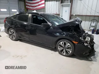 2016 Honda Civic EX-L with VIN 19XFC1F72GE020764, listed as a Copart auction lot 49621775 with Not provided miles and Salvage title. Bid and sale history available at DreamBid. Image 4.