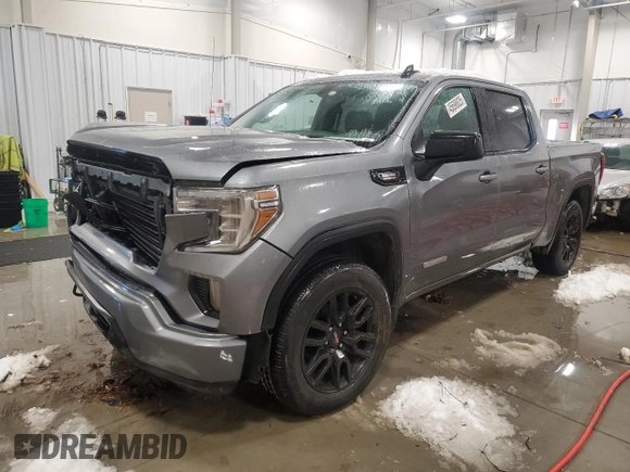 2021 GMC Sierra 1500 Elevation z VIN 3GTU9CET8MG164643, wystawiony jako Copart lot #45698825 z przebiegiem 95 490 mil mil oraz Nie do naprawy • Non repairable. Historia ofert i sprzedaży dostępna na DreamBid. Obrazek 1.